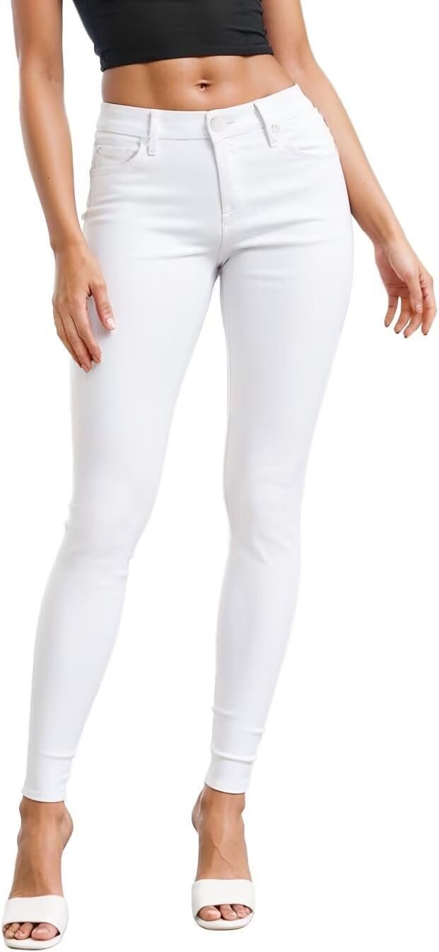 Womens Hyper Ultra Stretch Comfy Skinny Leg Work Casual Pants