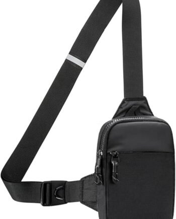 Mini Sling Bag for Men Crossbody,Small Chest Bag Casual Trendy Waterproof Lightweight Phone Crossover Daypack