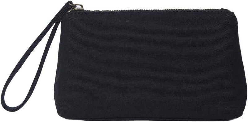 Nylon Wristbands Bag Makeup Pouch for Purse Waterproof Wristbands Bag with Zipper Pocket Credit Card Pouch