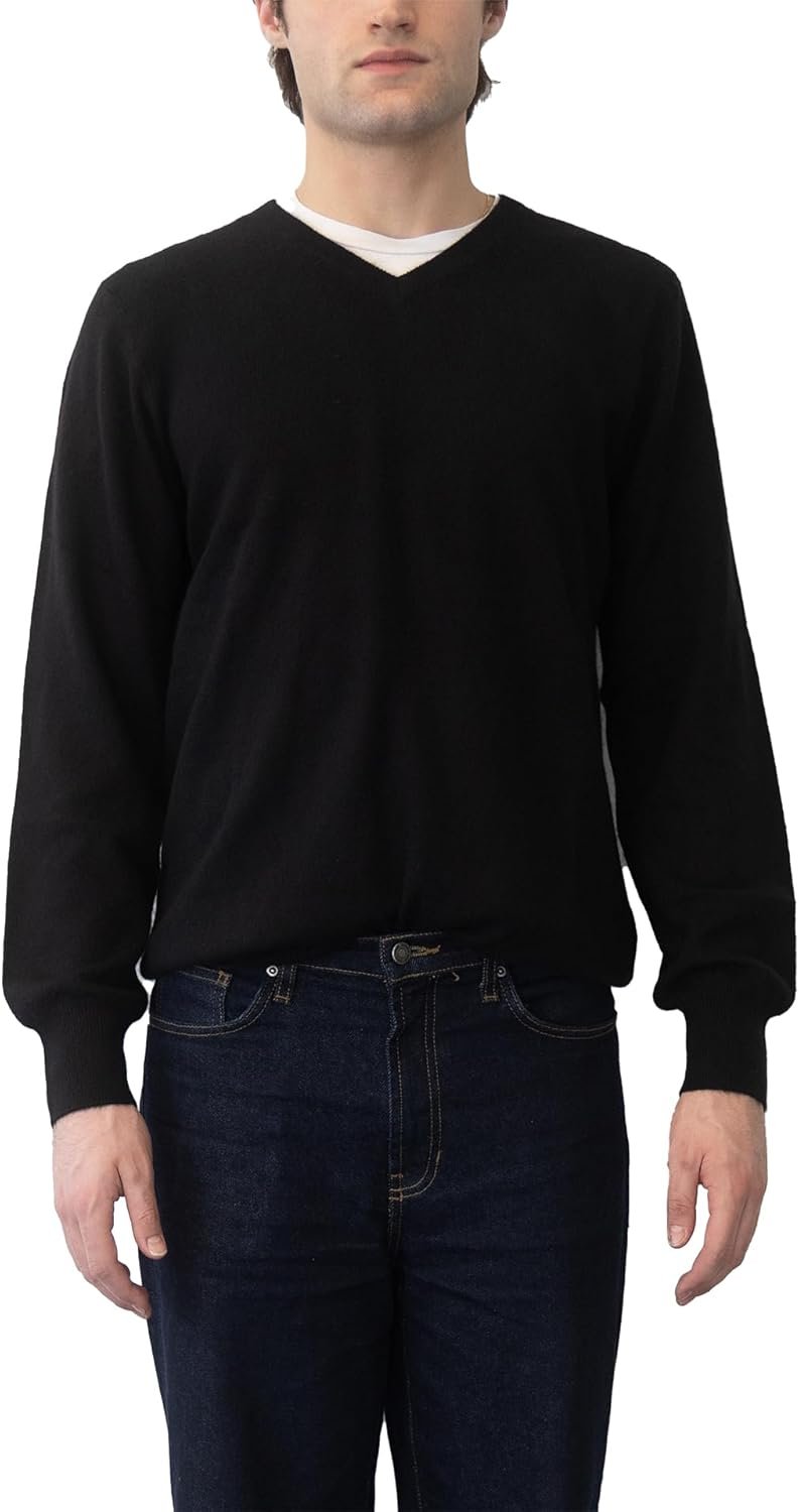 Soft Men's V-Neck Sweater
