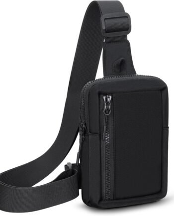 Small Crossbody Bags for Women Men - Mini Sling Bag for Traveling and Hiking
