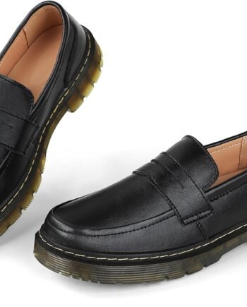 Women's Loafers Classic Penny Loafers for Women Fashion Driving Moccasins Women