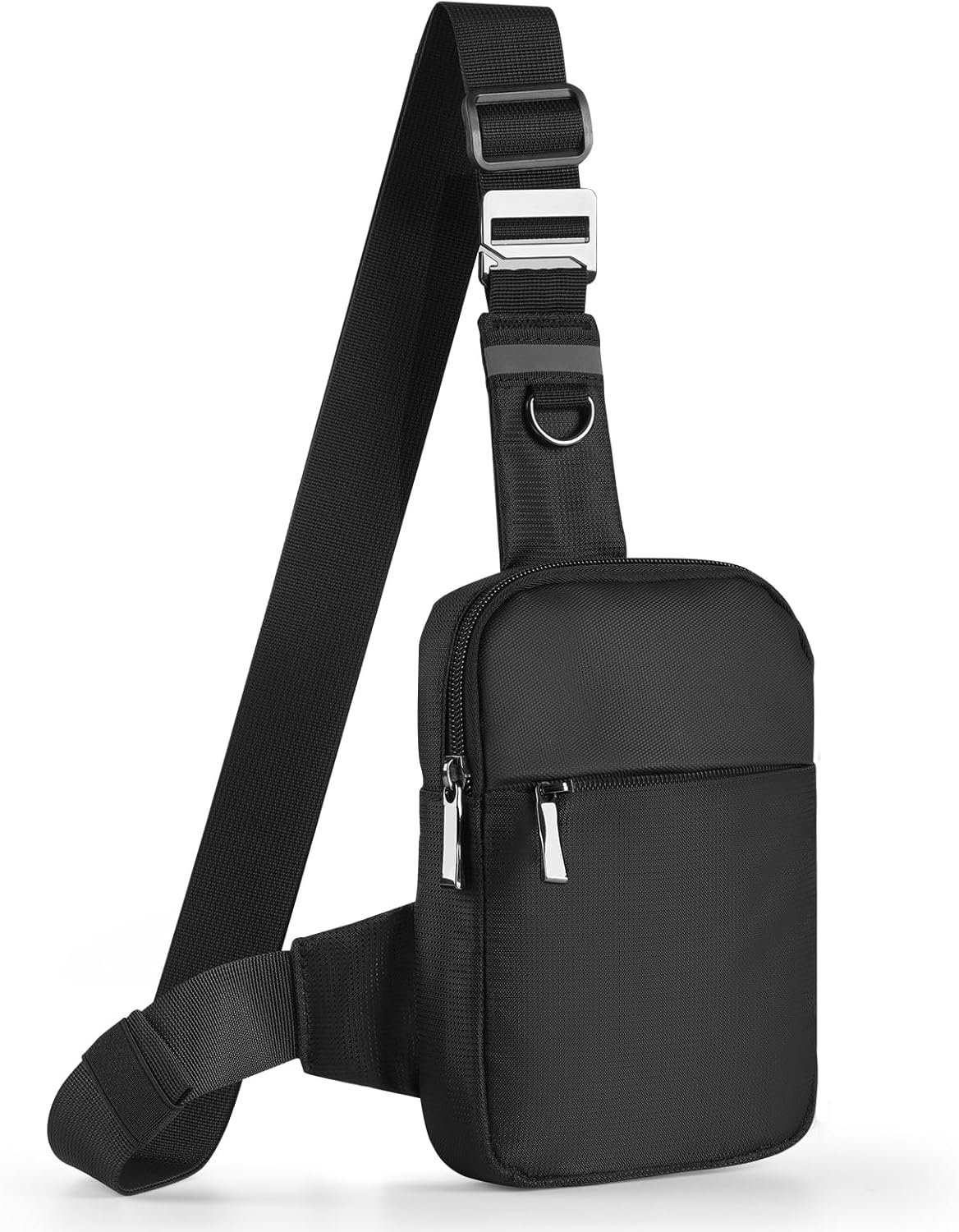 Mini Sling Bag for Men Women Small Crossbody Backpack Shoulder Bags with & Waterproof for Hiking Trave Running