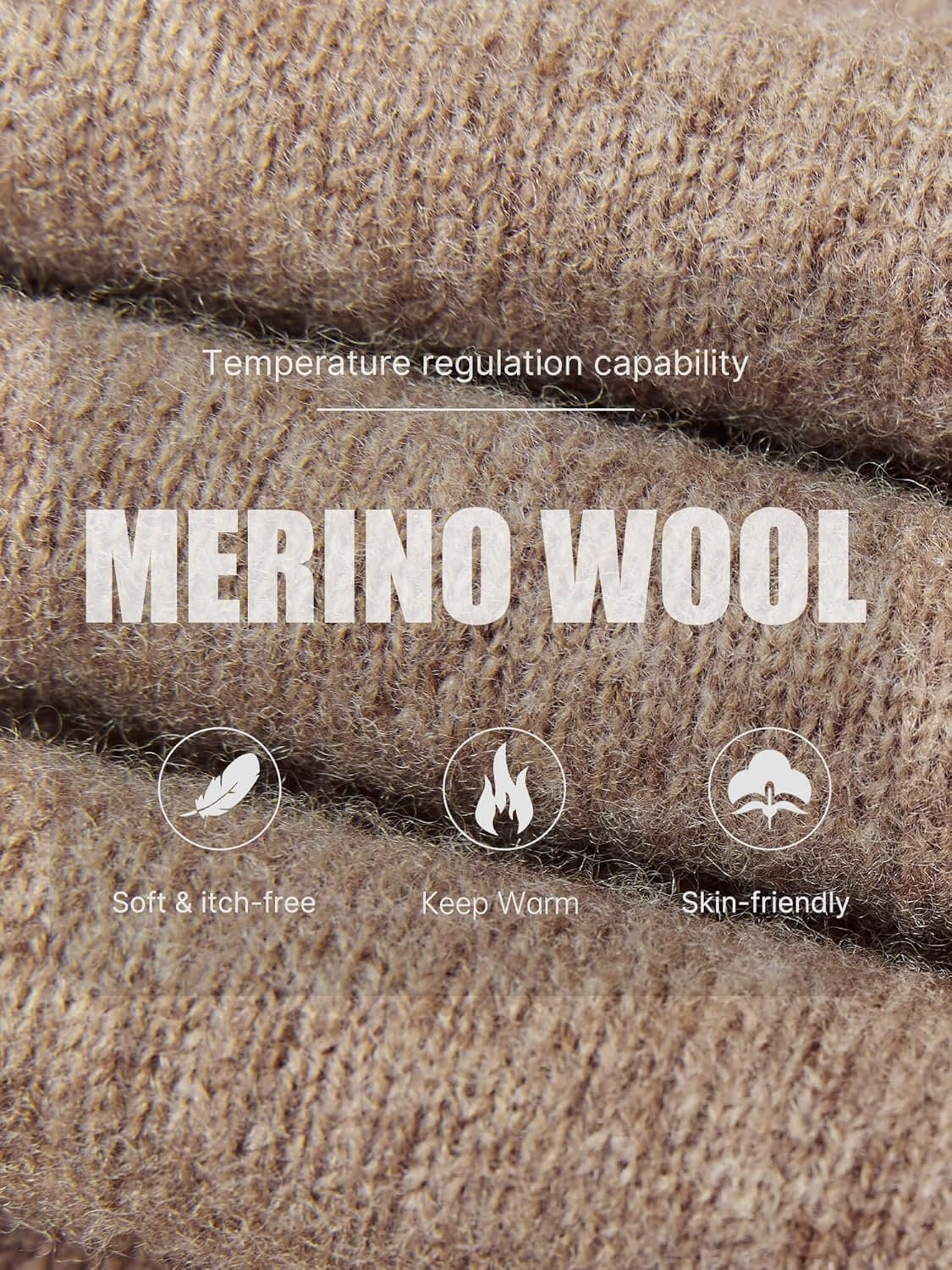 Men's 100% Merino Wool Sweater 2025 Fall Winter First-Line Ready to Wear V Neck Long Sleeve Seamless Knit Sweater