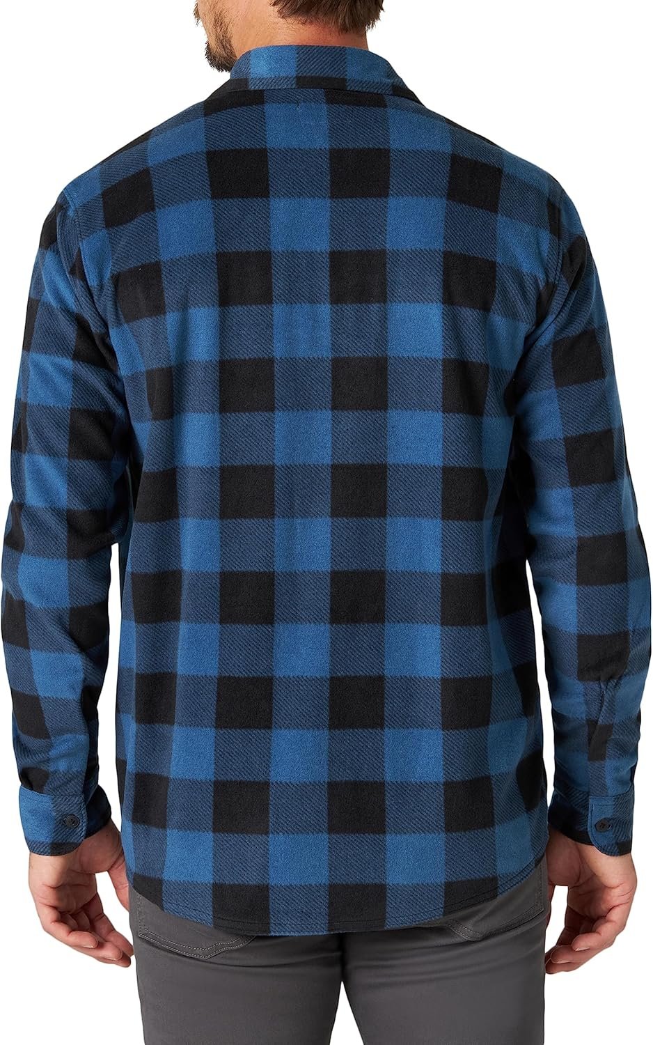 Men's Long Sleeve Heavyweight Fleece Shirt