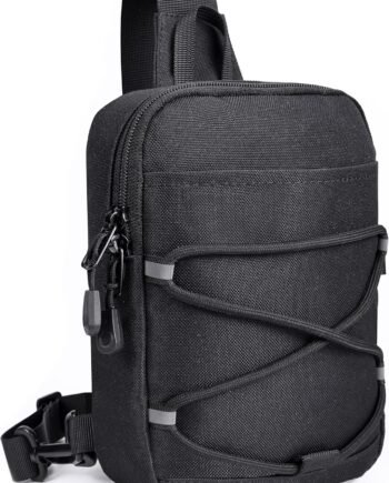 Small Sling Bag  Blocking Mini Crossbody Bag Water-Resistant Travel Hiking Cross Body Pouch