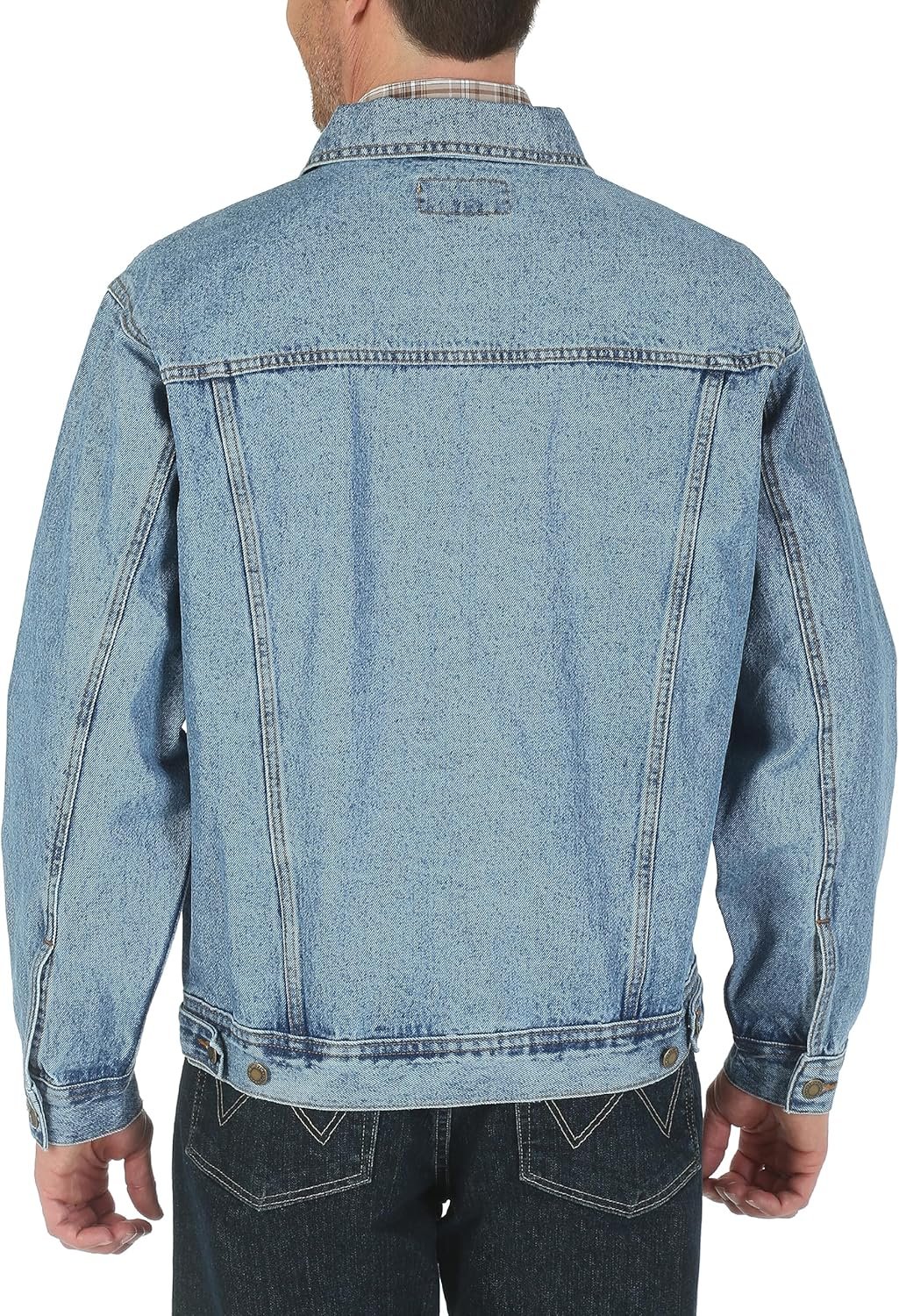 mens Unlined denim jackets, Vintage Indigo, 2X Tall US