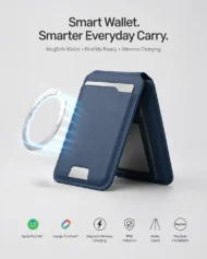 Smart MagSafe Wallet Made of Genuine Nappa Leather – with Apple Find My™ & Google Find Hub™, RFID Protection, and Wireless Charging. - Image 7