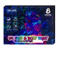 🥳2026 HOT SALE💞50K+ SOLD!🎁UV Glow Face and Body Paint Markers Set - Image 6