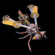 3D Metal Bee Puzzle Assembly Model Kit - Image 18