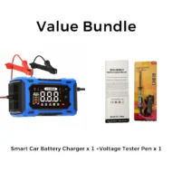 12V 6A Smart Car Battery Charger with Pulse Repair - Image 19