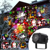 🔥Black Friday Sale 🎁Rotating LED Christmas Pattern Projector Light - Image 7