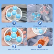 🎉Hot Sale 49% OFF🎉Floating Lint Mesh Bag For Laundry - Image 7