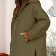 🌸Autumn sale🌸Limited time 50% DISCOUNT💕Women's Winter Trendy Lightweight Hooded Quilted Jacket - Image 5
