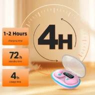 Invisible Wireless Sleep Earbuds Set with Smart Noise Cancellation - Image 6