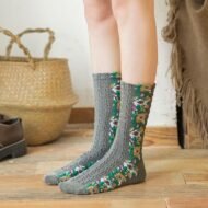🔥Hot Sale 50% OFF🔥Vintage Embroidered Floral Socks - Image 7