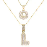 🎁New Year Sale 50% OFF💖2 Pack - Initial Letter Pendant Necklaces - Image 44