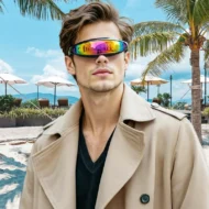 ⏳LAST DAY SALE 50% OFF🔥Lightweight Futuristic Shield Sunglasses - Image 7