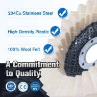 🎁Black Friday Sale - Limited time 49% OFF🎁✨Wool Felt Flap Polishing Disc - Image 5