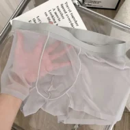 Men’s Transparent Ice Silk Boxer Briefs - Image 14
