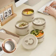 🎁Hot SALE 50% OFF🔥Microwaveable Stainless Steel Insulated Lunch Box Set - Image 39