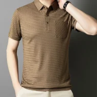 ⏳ Limited time 50% off! 💥Men's Textured Short Sleeve Shirt - Image 15
