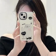 🎄Christmas Sales 60% OFF🐾Luminous Cartoon Cat & Dog iPhone Case - Image 7