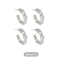 [Best Gift For Her] Premium Design C-Shaped Earrings - Image 13