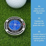 Precision Golf Green Reading Level & Ball Marker - Image 2