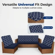 🛋️ LIMITED-TIME 50% OFF! ✨ Patio Sofa Cushion Cover – Stretch, Water-Resistant ✨ - Image 19