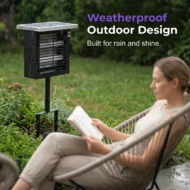Solar-Powered Outdoor Bug Zapper
