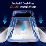 Anti-peep & 4K HD Glass Screen Protector with Auto Dust-elimination Installation for Samsung Galaxy S Series - Image 3
