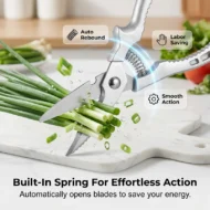 ✂️🍗 Heavy-Duty Multi-functional Kitchen Shears – Cuts Like a Beast! 🔪💪 - Image 4