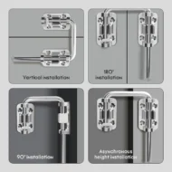 Multi-Angle Security Barrel Bolt Latch - Image 19