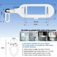 🚽 50% OFF NOW! 🚿 Non-Electric Dual Nozzle Bidet – Hygienic Self-Washing, Adjustable Water Pressure & Easy Installation Kit 🛠️ - Image 8