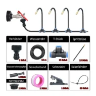 🌱Automatic 360° curved garden irrigation syste - Image 2