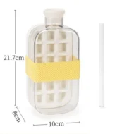 ❄️2-in-1 Ice Cube Maker Water Bottle Built-In Ice Tray, Food-Grade Silicone, Bpa-Free. Make Ice & Store Water In One Bottle – Ideal For Gym, Office & Travel! 🏋️‍♂️💼✈️ - Image 12