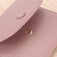 🔥Best Christmas present ever🎁🎄Fashion Lychee Pattern PU Leather Short Wallet with Convenient Snap Button - Image 10