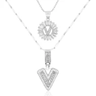 🎁New Year Sale 50% OFF💖2 Pack - Initial Letter Pendant Necklaces - Image 33