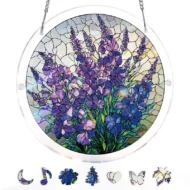 Acrylic Sunset & Sea Jigsaw Puzzle Window Hanging - Image 2