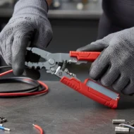 Wire Crimper Stripper with Voltage Detector - Image 8