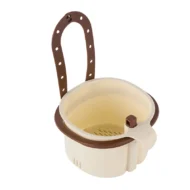 Plastic Kitchen Suction Cup Sink Drain Basket - Image 12
