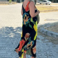 🌸Summer Specials🌸Elegant Soft Sleeveless Floral Flowy Dress - Image 7