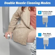 🚽 50% OFF NOW! 🚿 Non-Electric Dual Nozzle Bidet – Hygienic Self-Washing, Adjustable Water Pressure & Easy Installation Kit 🛠️ - Image 4