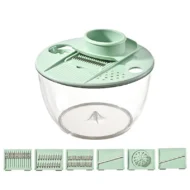 9-in-1 Multifunctional Large Capacity Salad Spinner & Slicer - Image 11