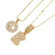 💍 2 Pack✨ Initial Letter Pendant Necklaces-Best Gift for your friends💝 - Image 11