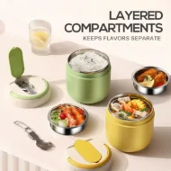 🎁Black Friday Sale - Limited time 49% OFF✨Portable Stainless Steel Thermal Lunch Box - Image 5