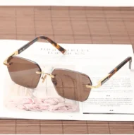 Natural crystal lens sunglasses - Image 10