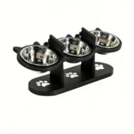 Anti-Slip Elevated 3-Bowl Pet Feeder - Image 7