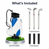 ⛳Golf Pen Holder + 3-Pen Set🏌️‍♂️Elevate Your Office Desk – A Hole-in-One for Style & Function - Image 16